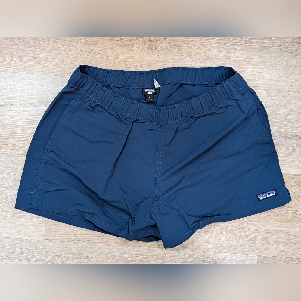 Patagonia Women's Dark Blue Athletic Shorts